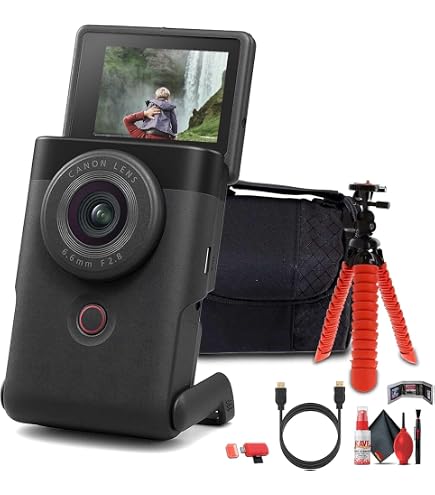 Amazon.com : Canon PowerShot V10 Content Creator Compact Vlogging